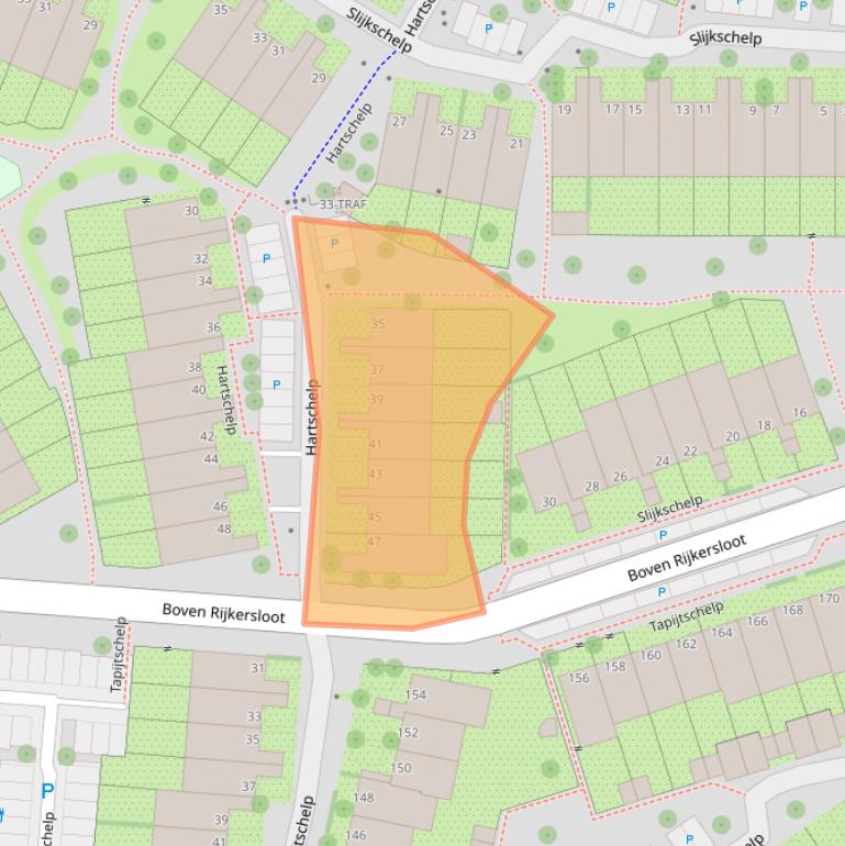 Kaart van postcodegebied 1112DB.