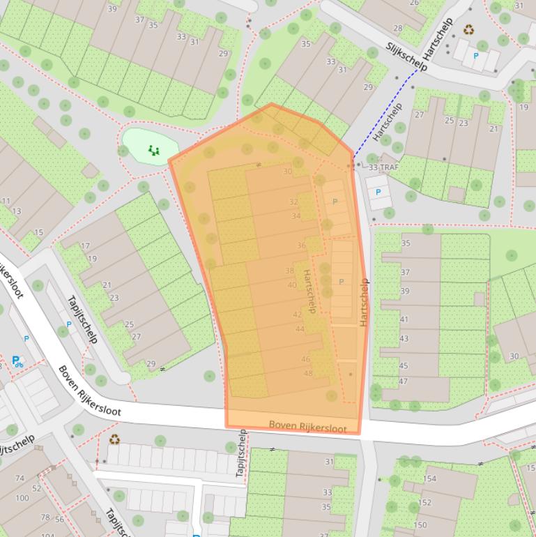 Kaart van postcodegebied 1112DD.