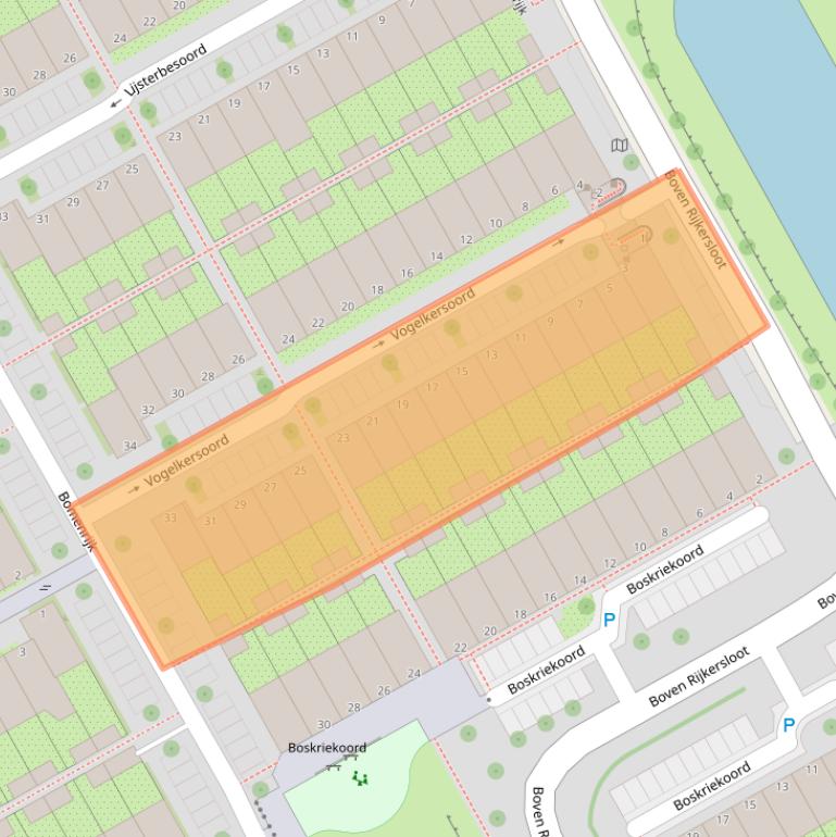 Kaart van postcodegebied 1112ED.