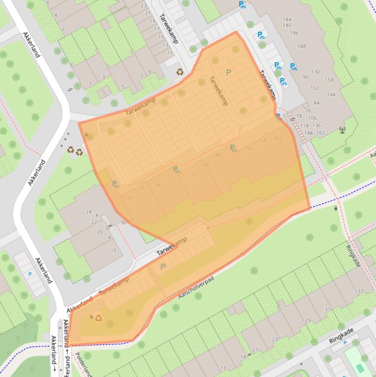 Kaart van postcodegebied 1112HE.