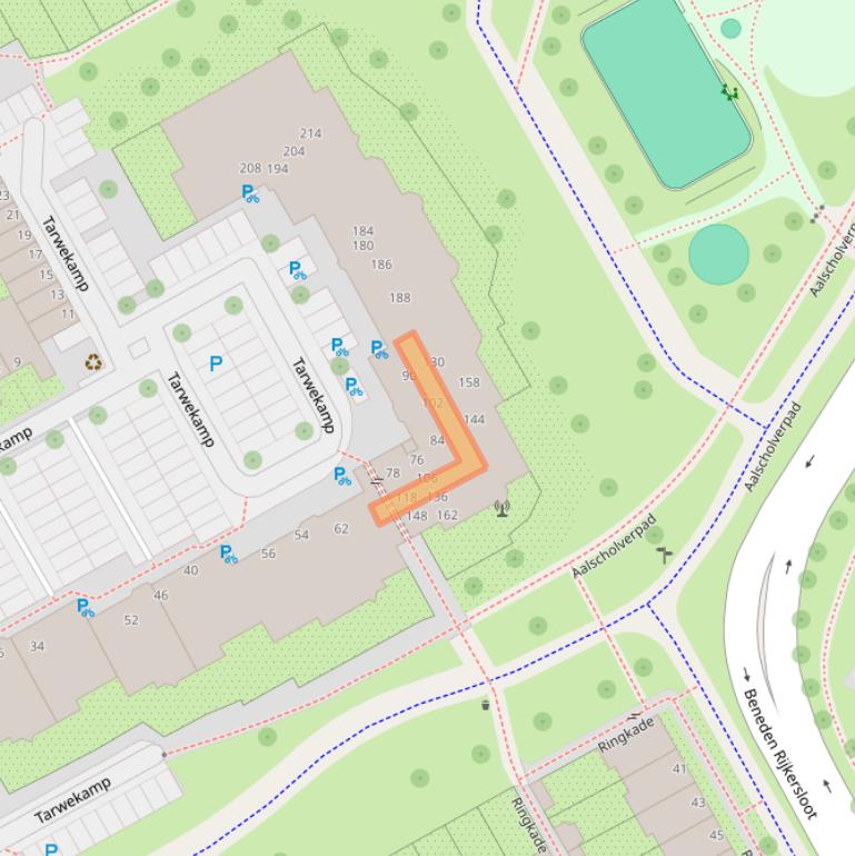 Kaart van postcodegebied 1112HH.