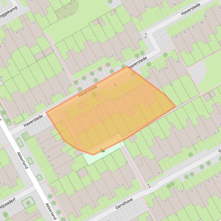 Kaart van postcodegebied 1112HT.