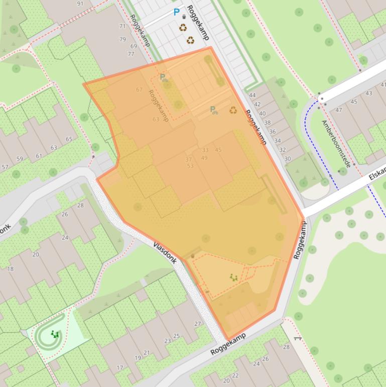 Kaart van postcodegebied 1112HX.