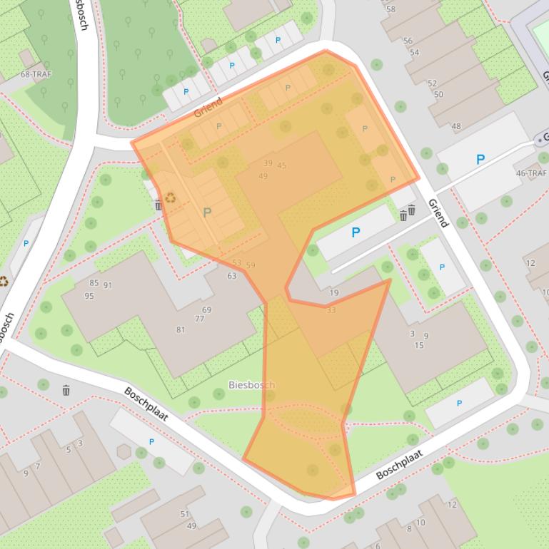 Kaart van postcodegebied 1112KX.