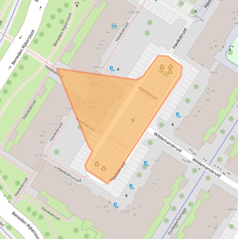 Kaart van postcodegebied 1112NK.