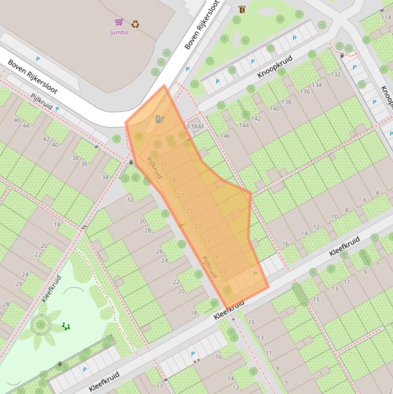 Kaart van postcodegebied 1112PD.