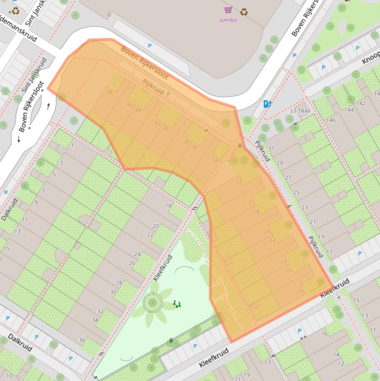 Kaart van postcodegebied 1112PG.