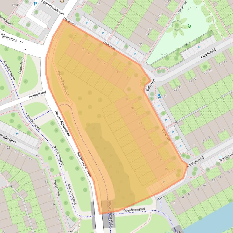 Kaart van postcodegebied 1112PN.