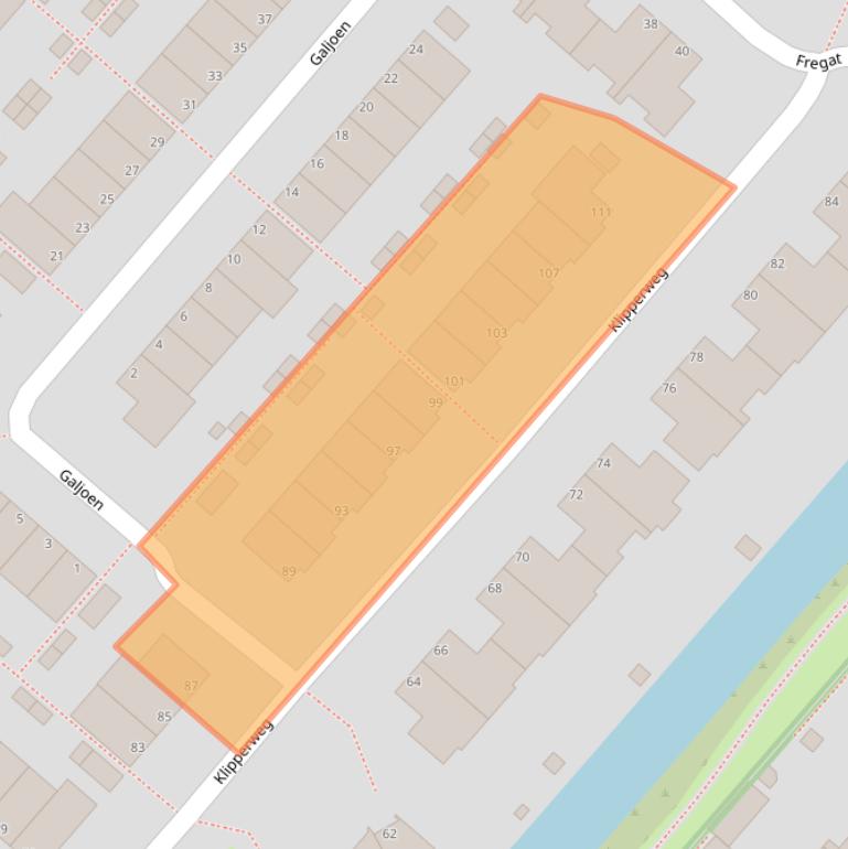 Kaart van postcodegebied 1113GV.