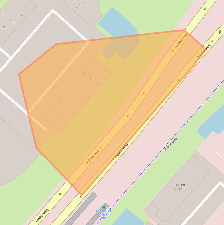 Kaart van postcodegebied 1119PV.