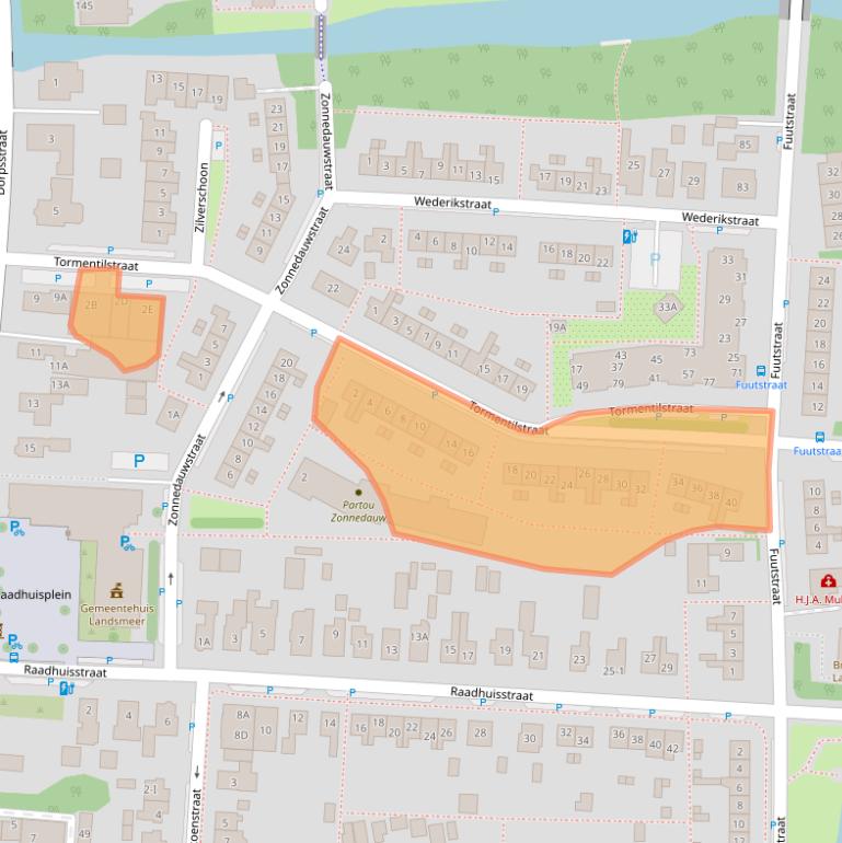 Kaart van postcodegebied 1121BR.