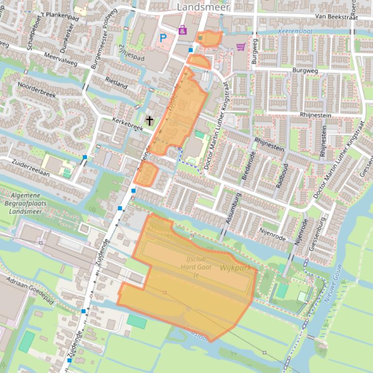 Kaart van postcodegebied 1121CJ.