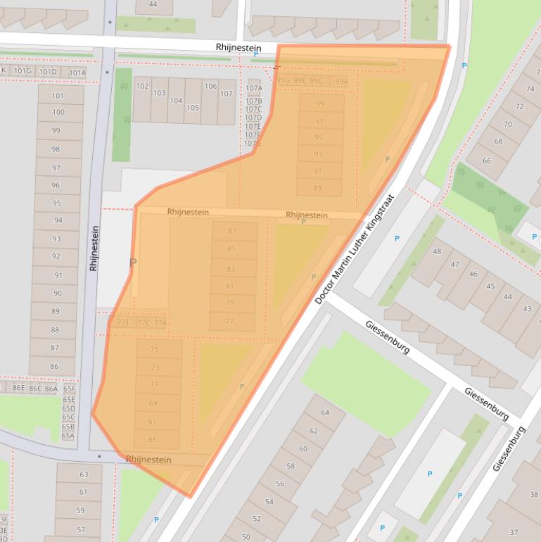 Kaart van postcodegebied 1121CS.