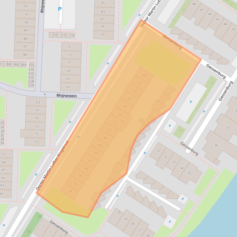 Kaart van postcodegebied 1121CT.