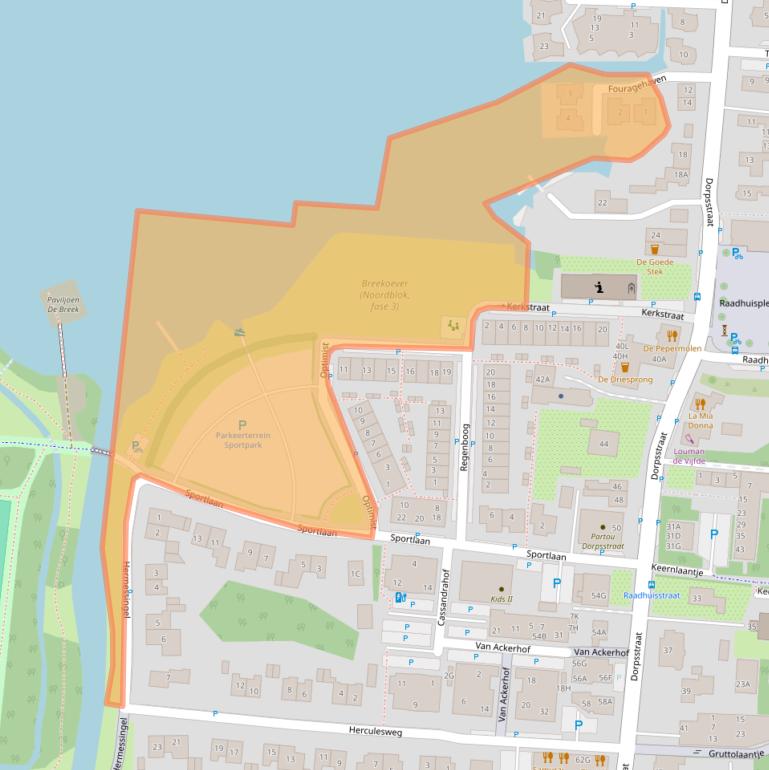 Kaart van postcodegebied 1121DC.