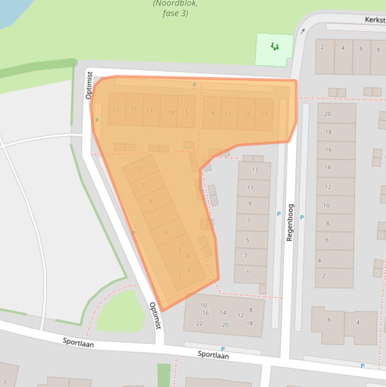 Kaart van postcodegebied 1121DW.