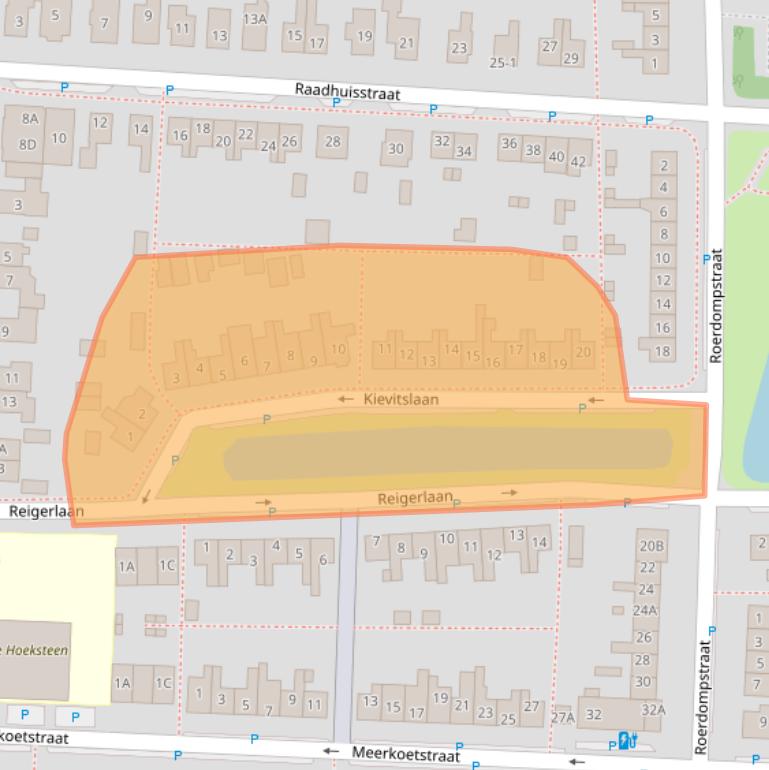 Kaart van postcodegebied 1121ED.