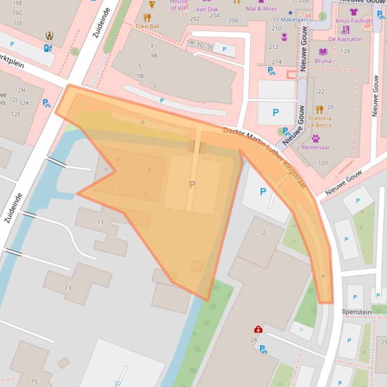 Kaart van postcodegebied 1121HX.