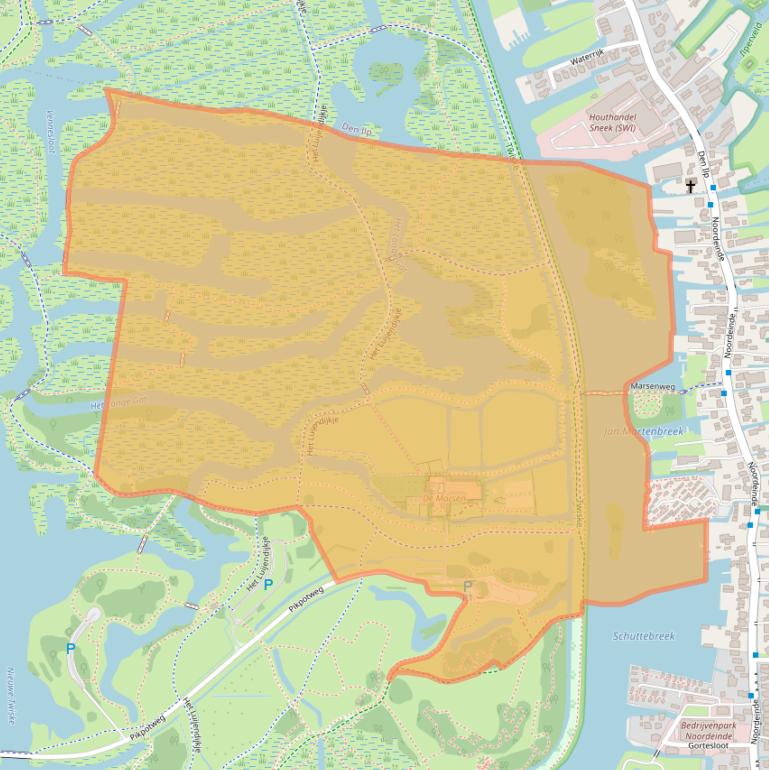 Kaart van postcodegebied 1121HZ.