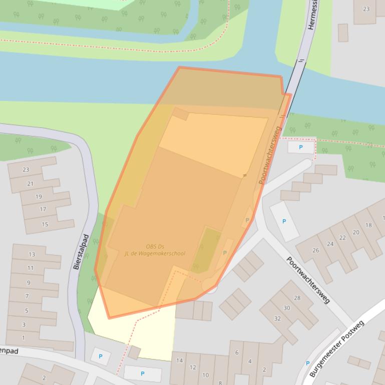 Kaart van postcodegebied 1121JX.