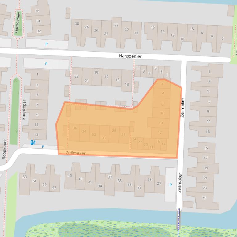 Kaart van postcodegebied 1121MH.