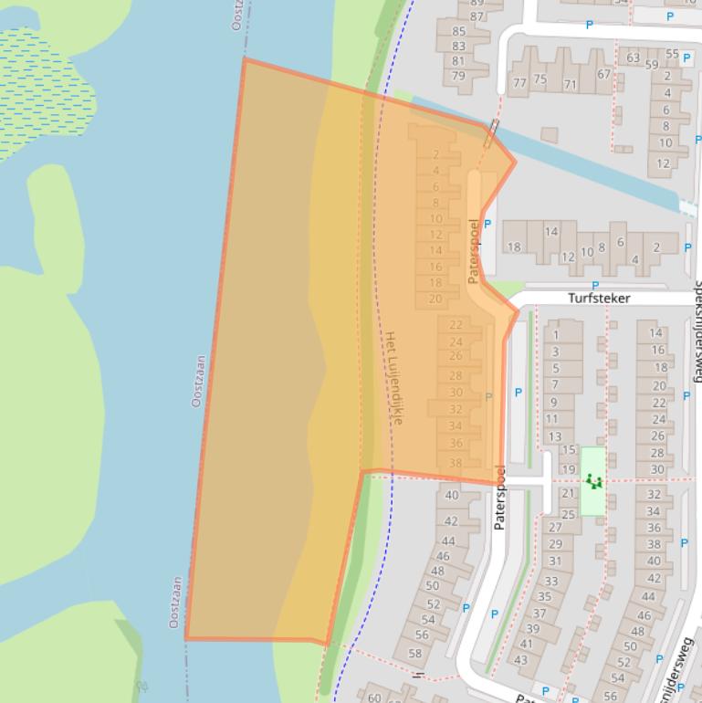 Kaart van postcodegebied 1121PH.