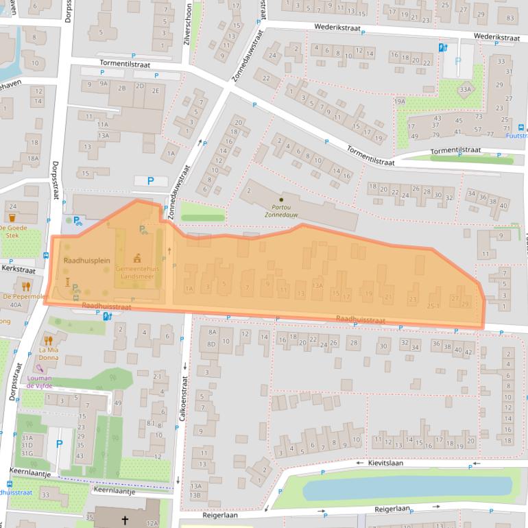 Kaart van postcodegebied 1121XC.