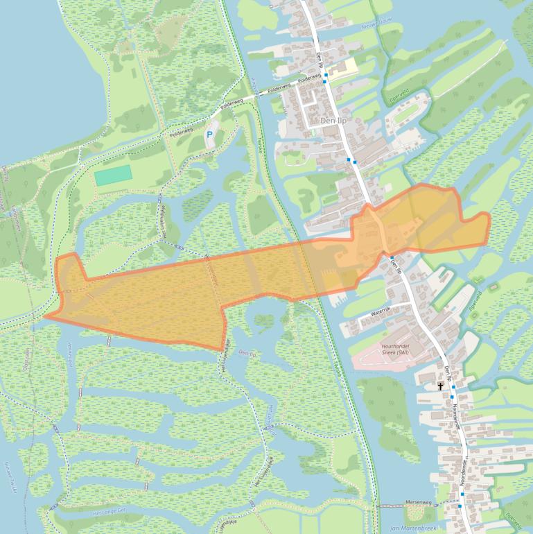 Kaart van postcodegebied 1127PD.