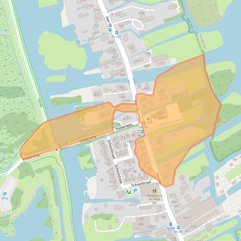 Kaart van postcodegebied 1127PH.