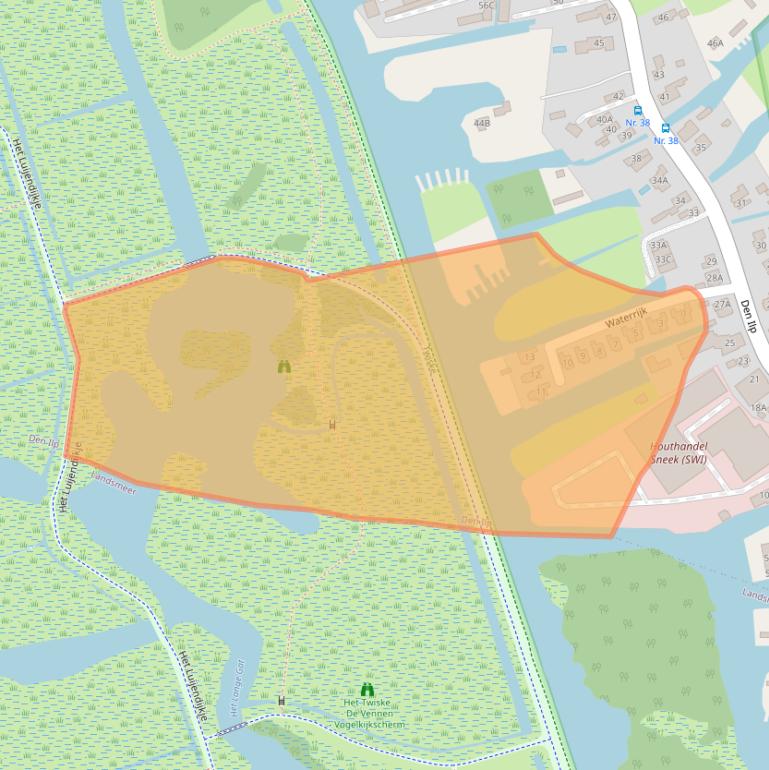 Kaart van postcodegebied 1127RM.
