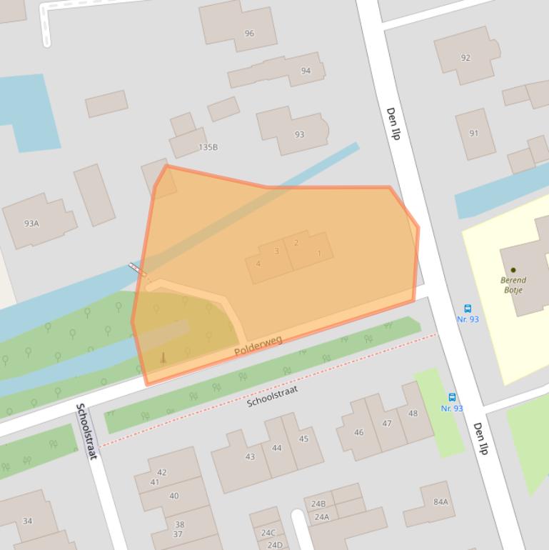 Kaart van postcodegebied 1127RN.