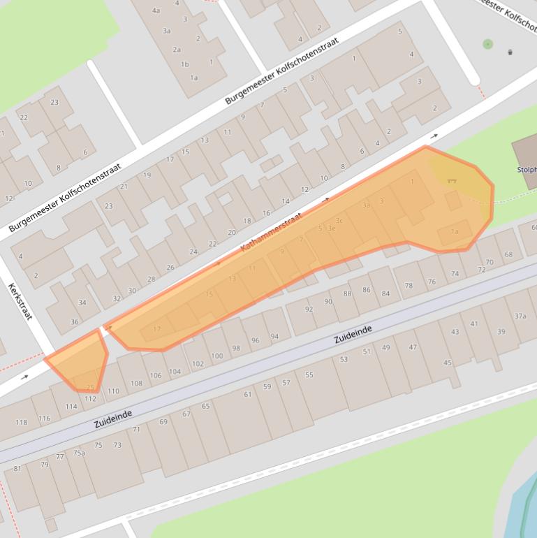 Kaart van postcodegebied 1131AL.