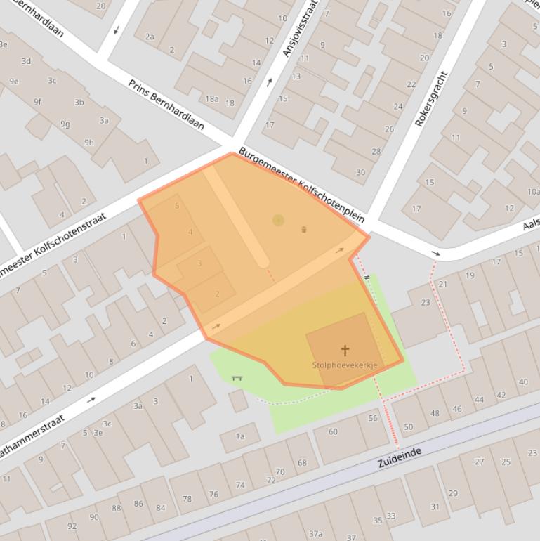 Kaart van postcodegebied 1131BN.