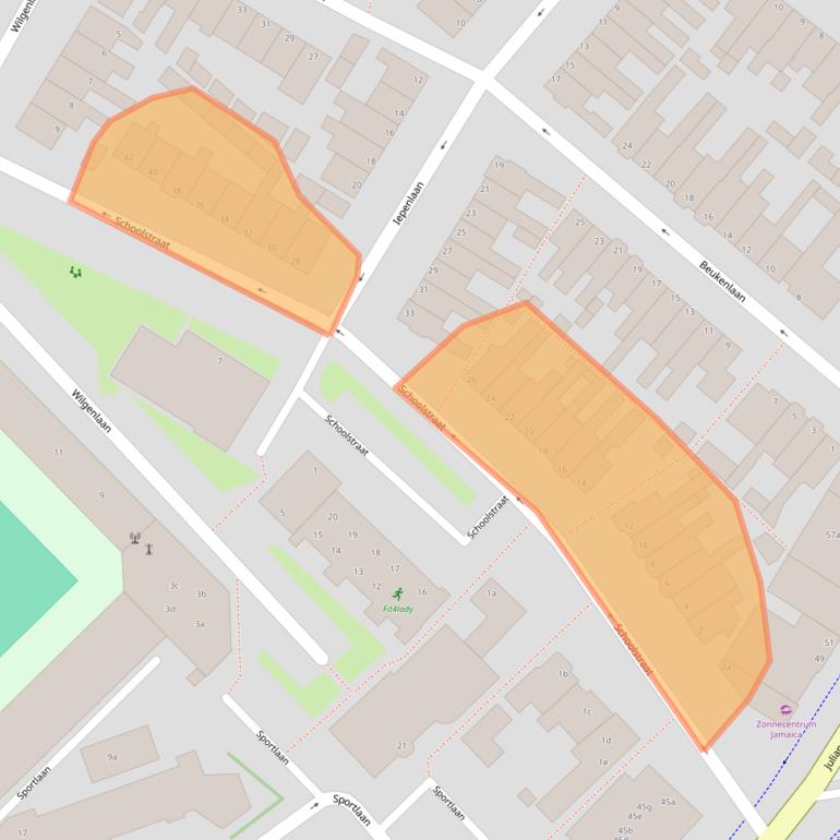 Kaart van postcodegebied 1131CL.