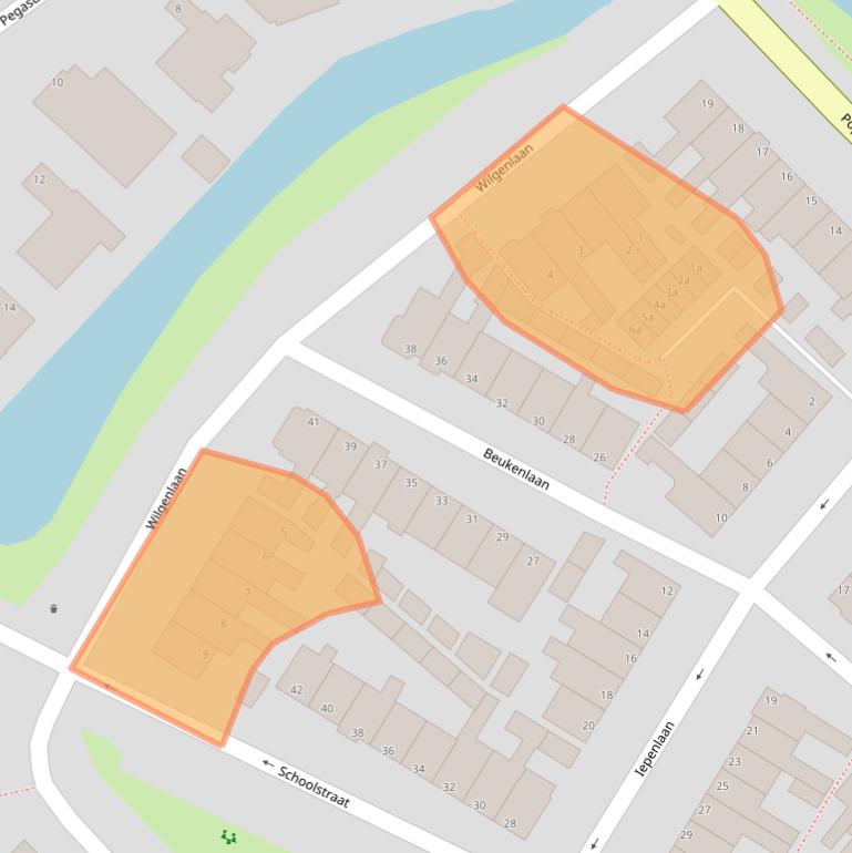 Kaart van postcodegebied 1131CM.