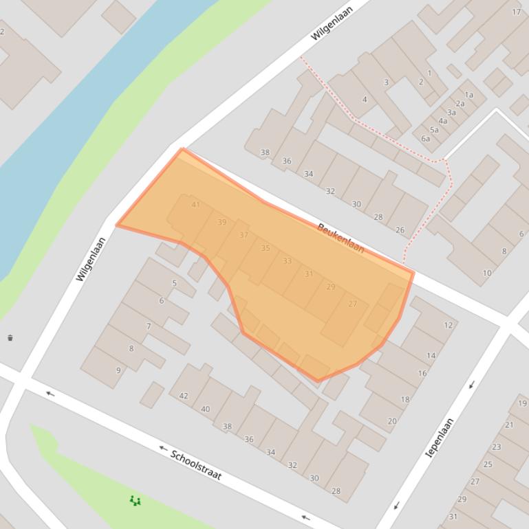 Kaart van postcodegebied 1131CS.