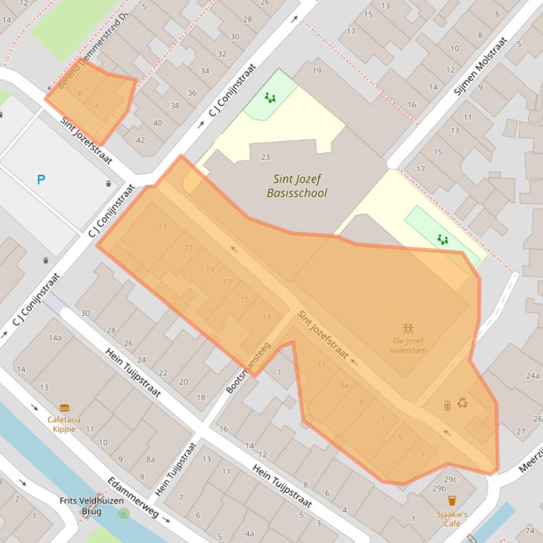 Kaart van postcodegebied 1131DX.