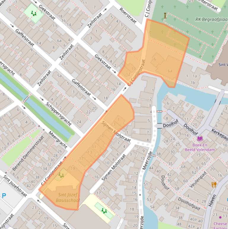 Kaart van postcodegebied 1131DZ.