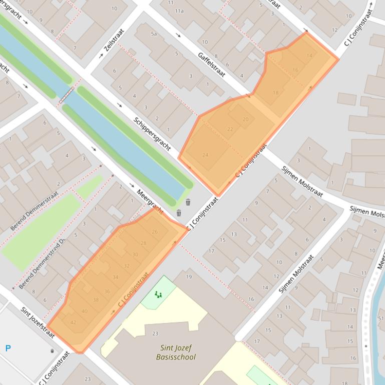 Kaart van postcodegebied 1131EA.