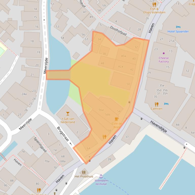 Kaart van postcodegebied 1131ES.