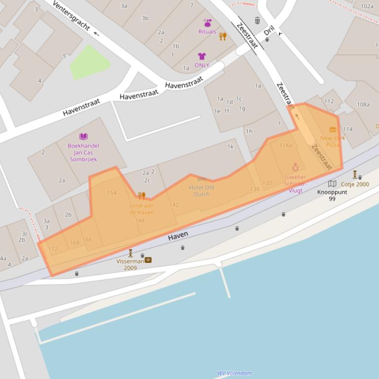 Kaart van postcodegebied 1131EW.