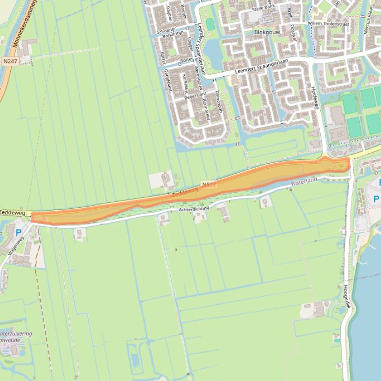 Kaart van postcodegebied 1131EX.