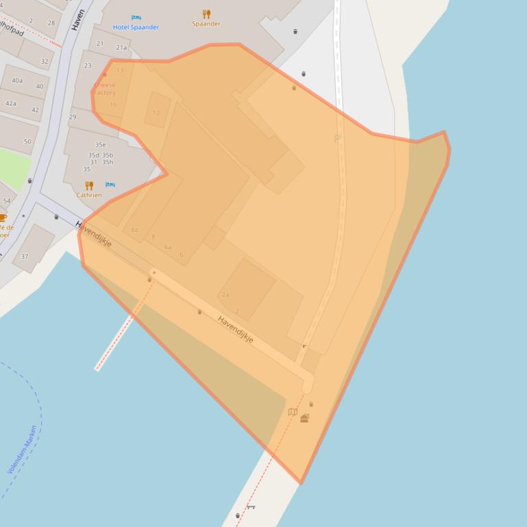 Kaart van postcodegebied 1131EZ.