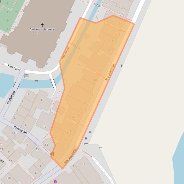 Kaart van postcodegebied 1131GA.