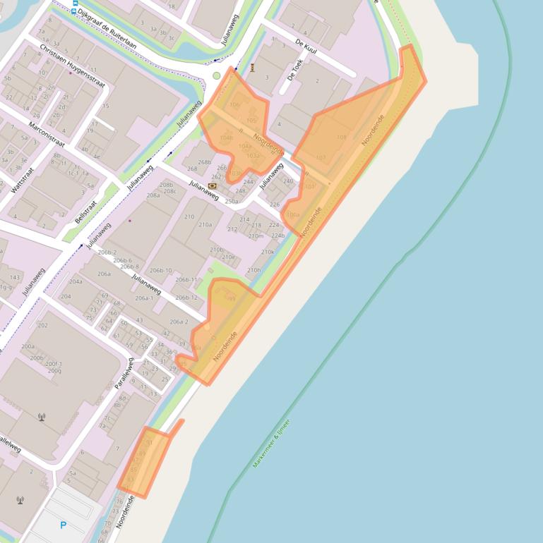 Kaart van postcodegebied 1131GE.