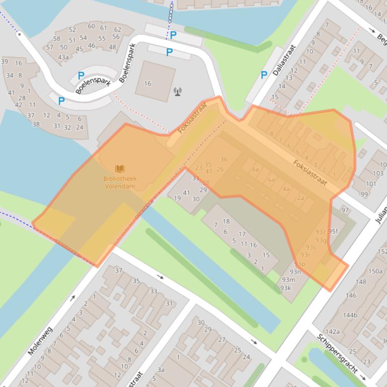 Kaart van postcodegebied 1131HG.