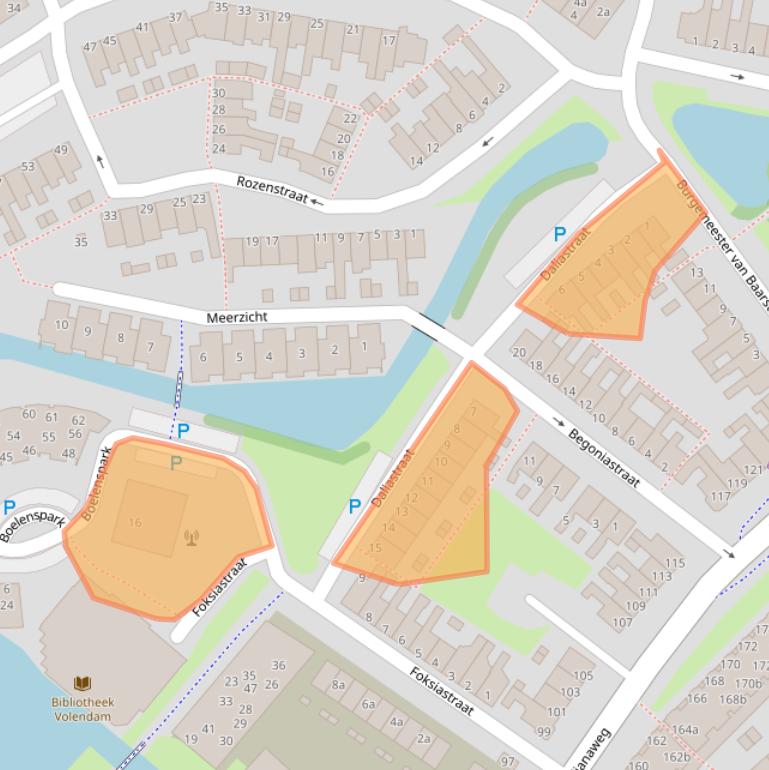 Kaart van postcodegebied 1131HH.