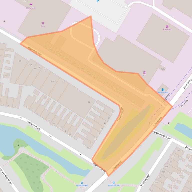 Kaart van postcodegebied 1131HL.