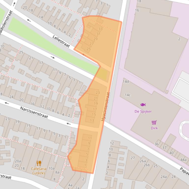 Kaart van postcodegebied 1131HR.