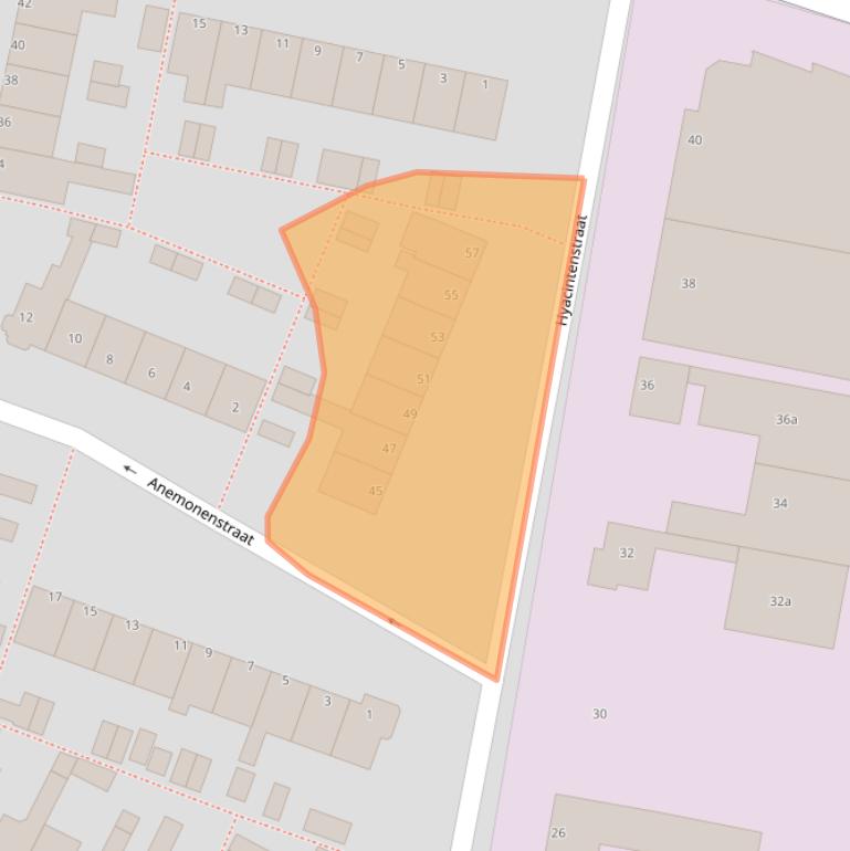 Kaart van postcodegebied 1131HT.